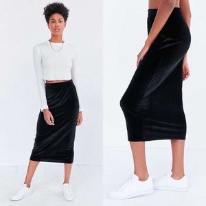 ❌SOLD❗️ Silence + Noise Velvet Column Midi